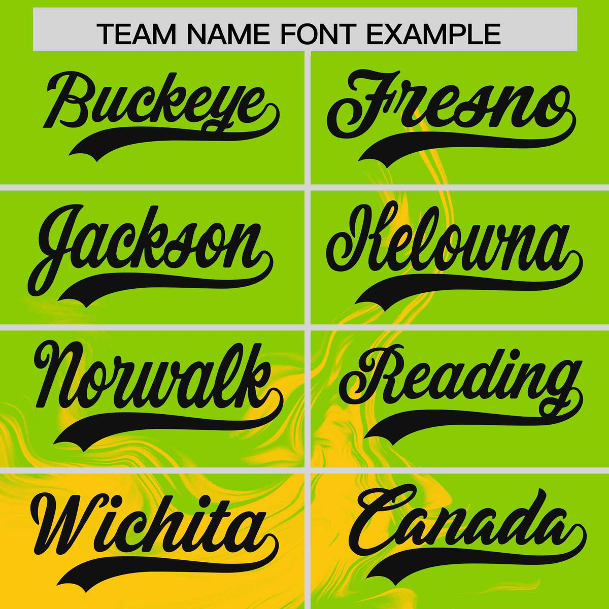 Custom Neon Green Gold Personalized Ink Pattern Authentic Baseball Jersey| KXKSHOP