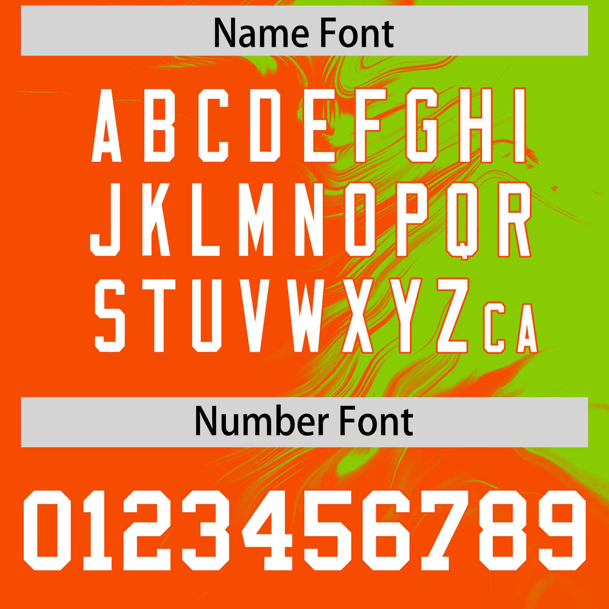 Custom Neon Green Orange Personalized Ink Pattern Authentic Baseball Jersey| KXKSHOP