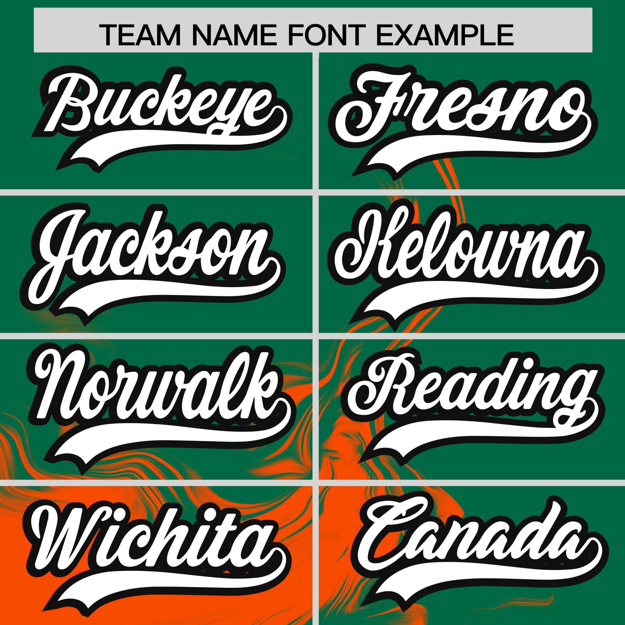 Custom Kelly Green Orange Personalized Ink Pattern Authentic Baseball Jersey| KXKSHOP