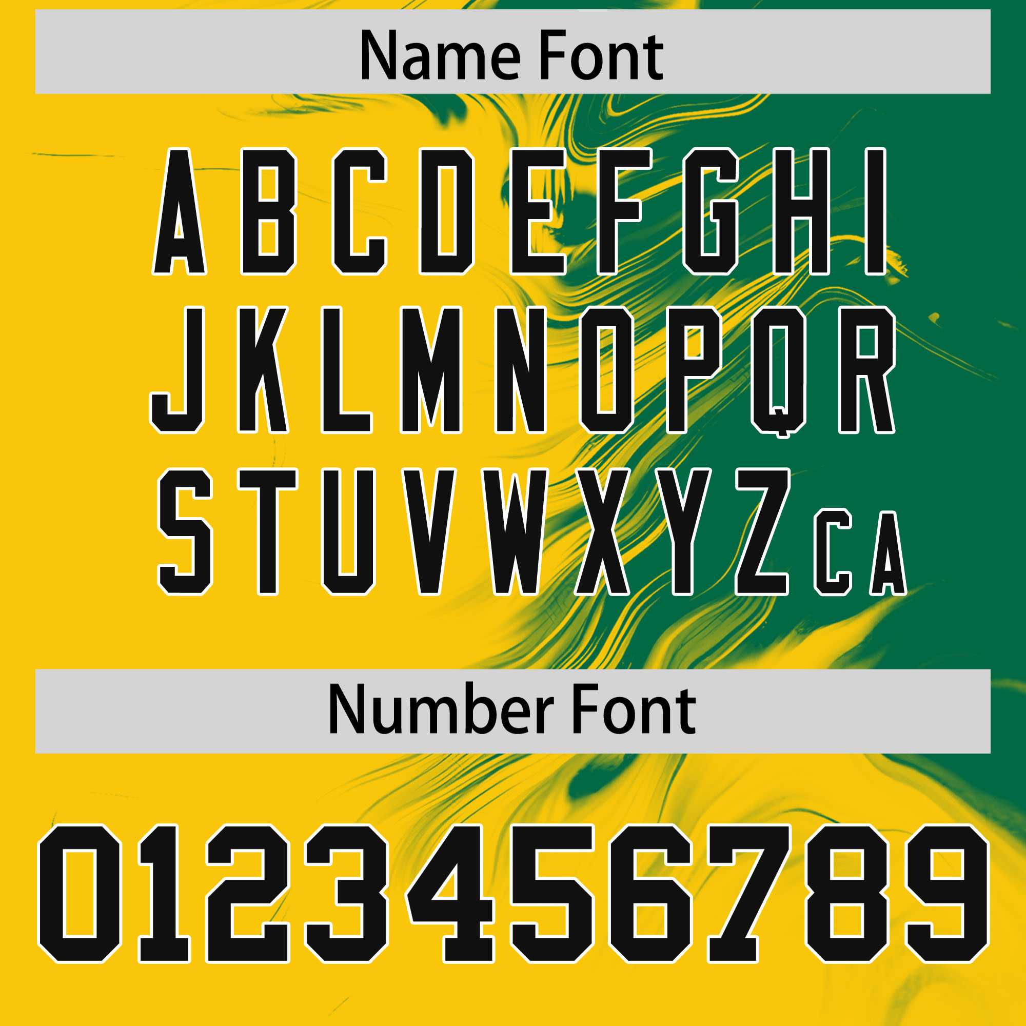 Custom Kelly Green Gold Personalized Ink Pattern Authentic Baseball Jersey| KXKSHOP