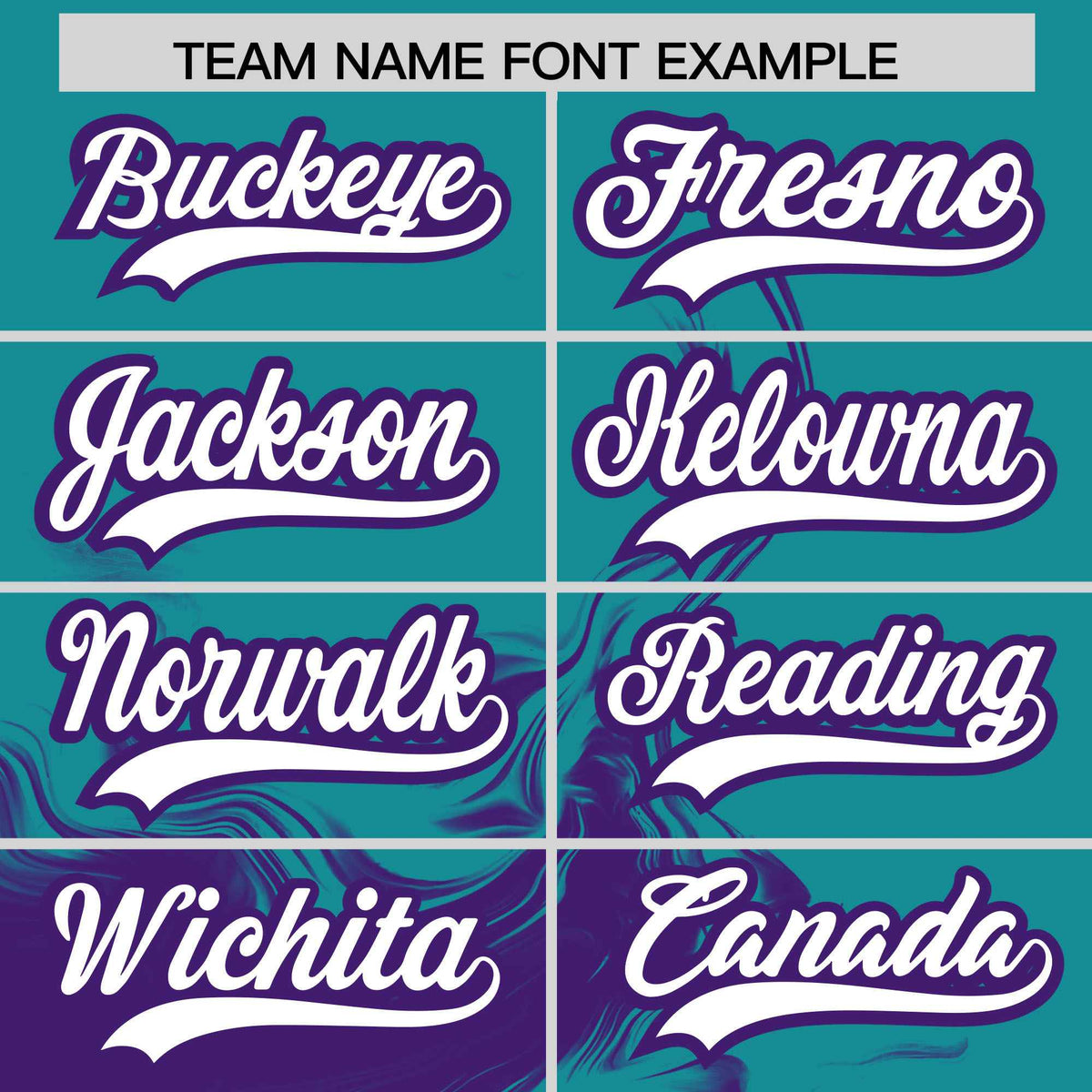 Custom Aqua Purple Personalized Ink Pattern Authentic Baseball Jersey| KXKSHOP