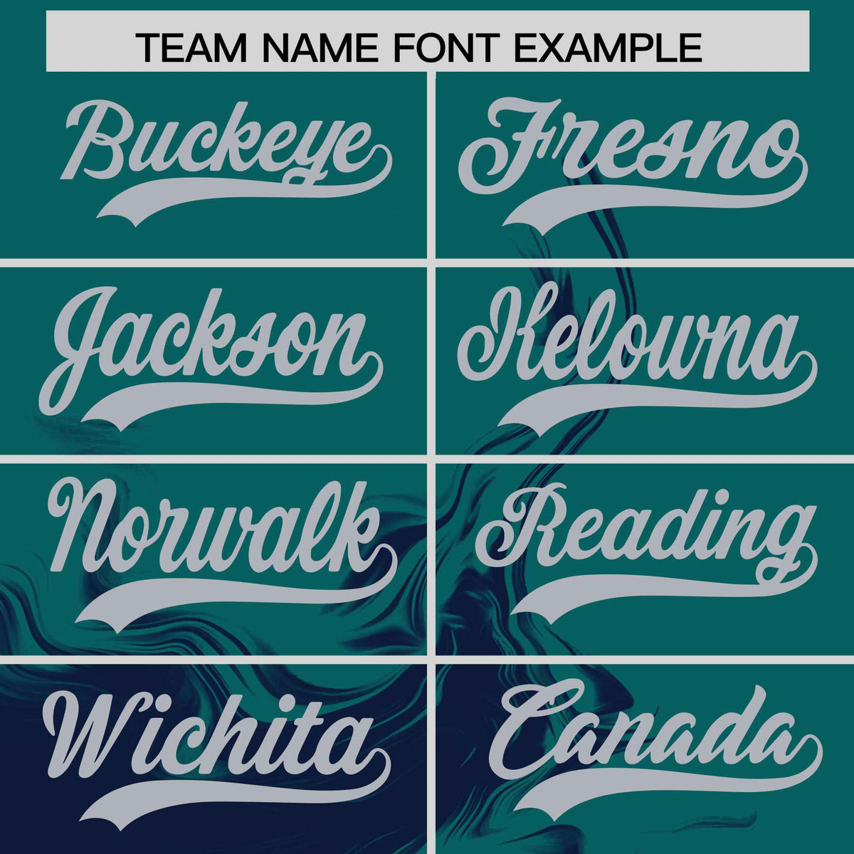 Custom Aqua Navy Personalized Ink Pattern Authentic Baseball Jersey| KXKSHOP