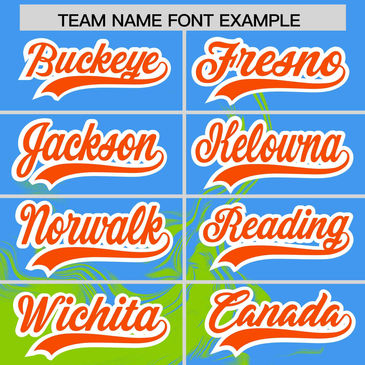 Custom Powder Blue Neon Green Personalized Ink Pattern Authentic Baseball Jersey| KXKSHOP