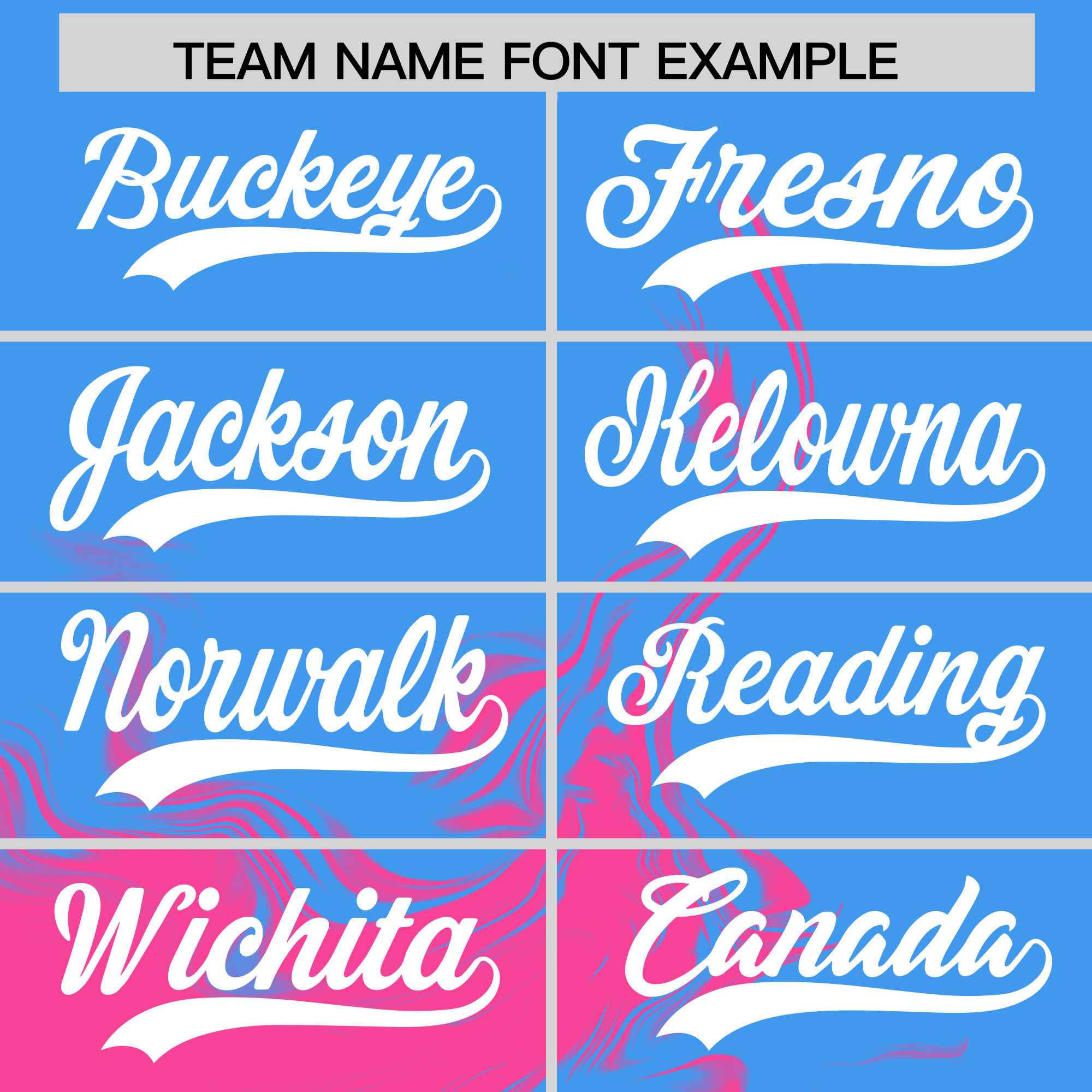 Custom Powder Blue Pink Personalized Ink Pattern Authentic Baseball Jersey| KXKSHOP