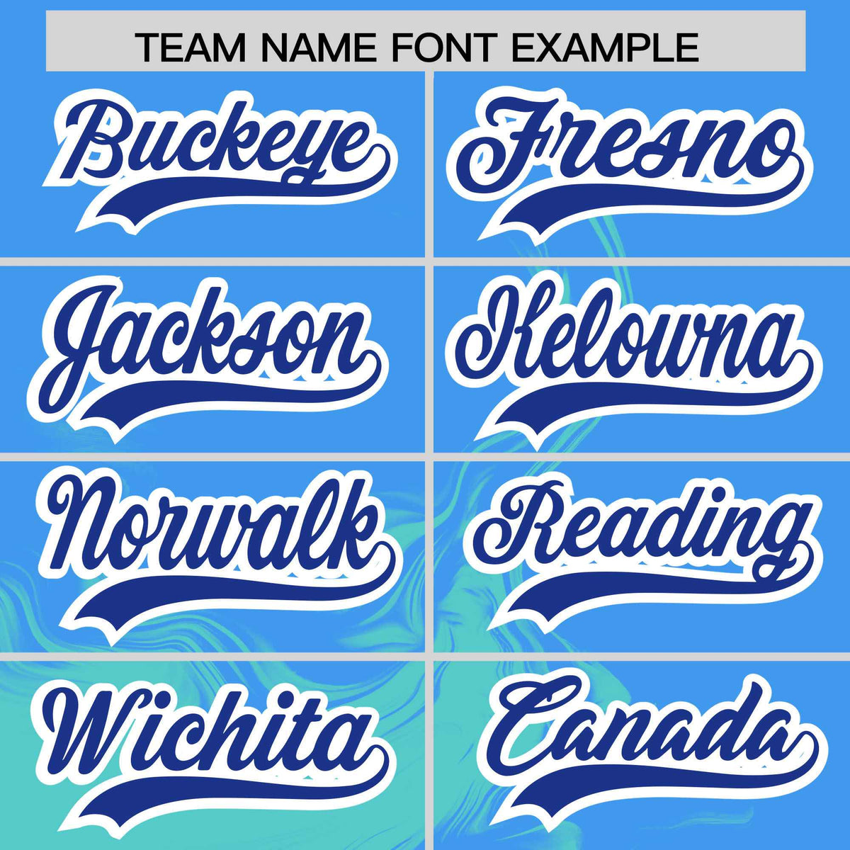 Custom Powder Blue Bright Green Personalized Ink Pattern Authentic Baseball Jersey| KXKSHOP