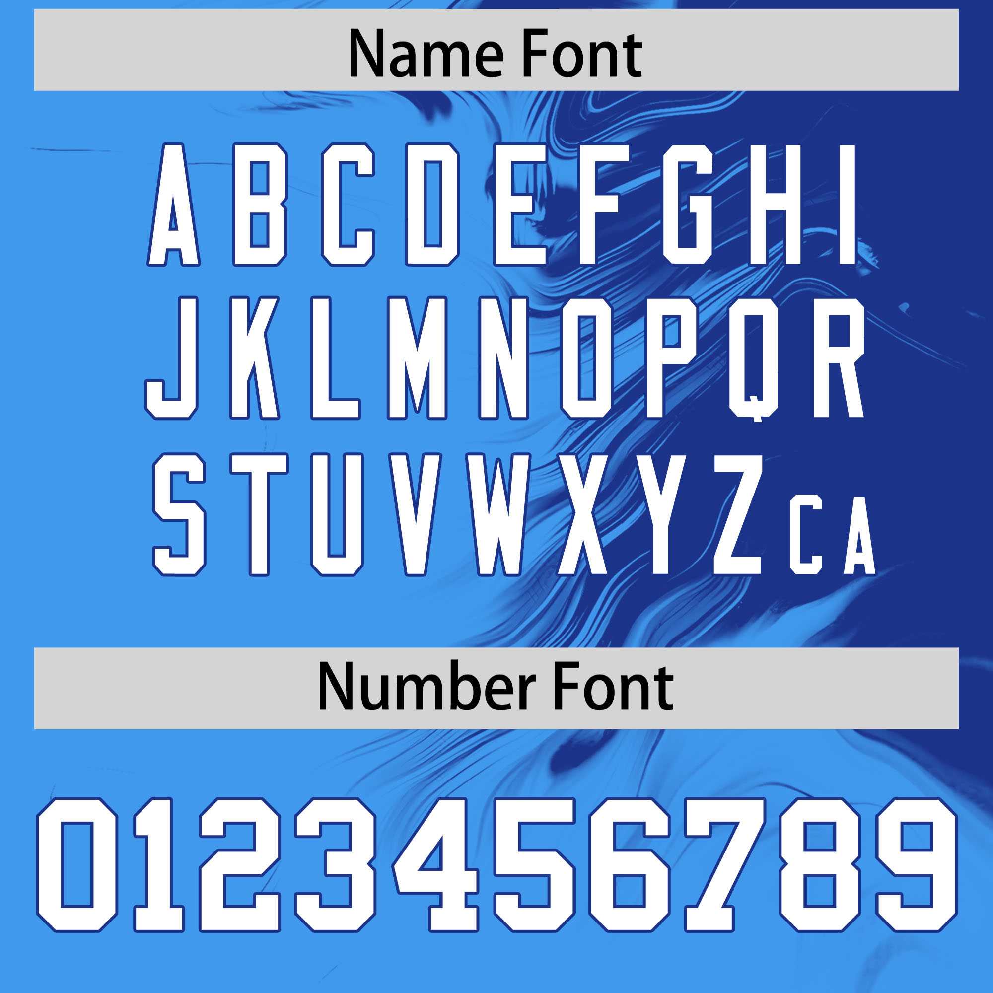 Custom Royal Powder Blue Personalized Ink Pattern Authentic Baseball Jersey| KXKSHOP