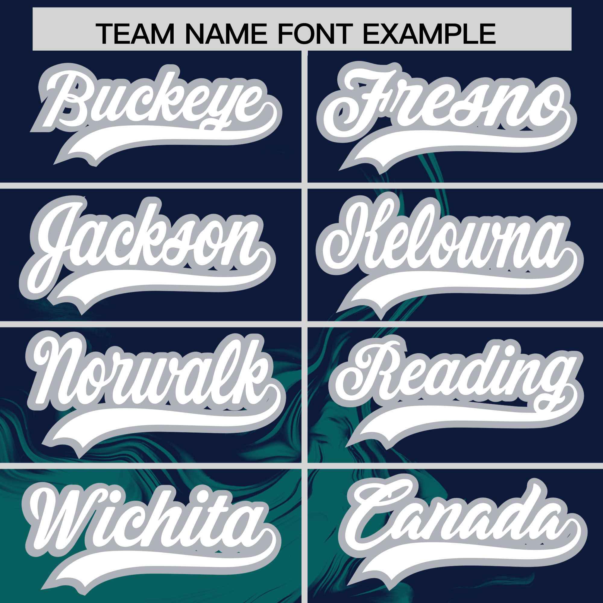 Custom Navy Aqua Personalized Ink Pattern Authentic Baseball Jersey| KXKSHOP
