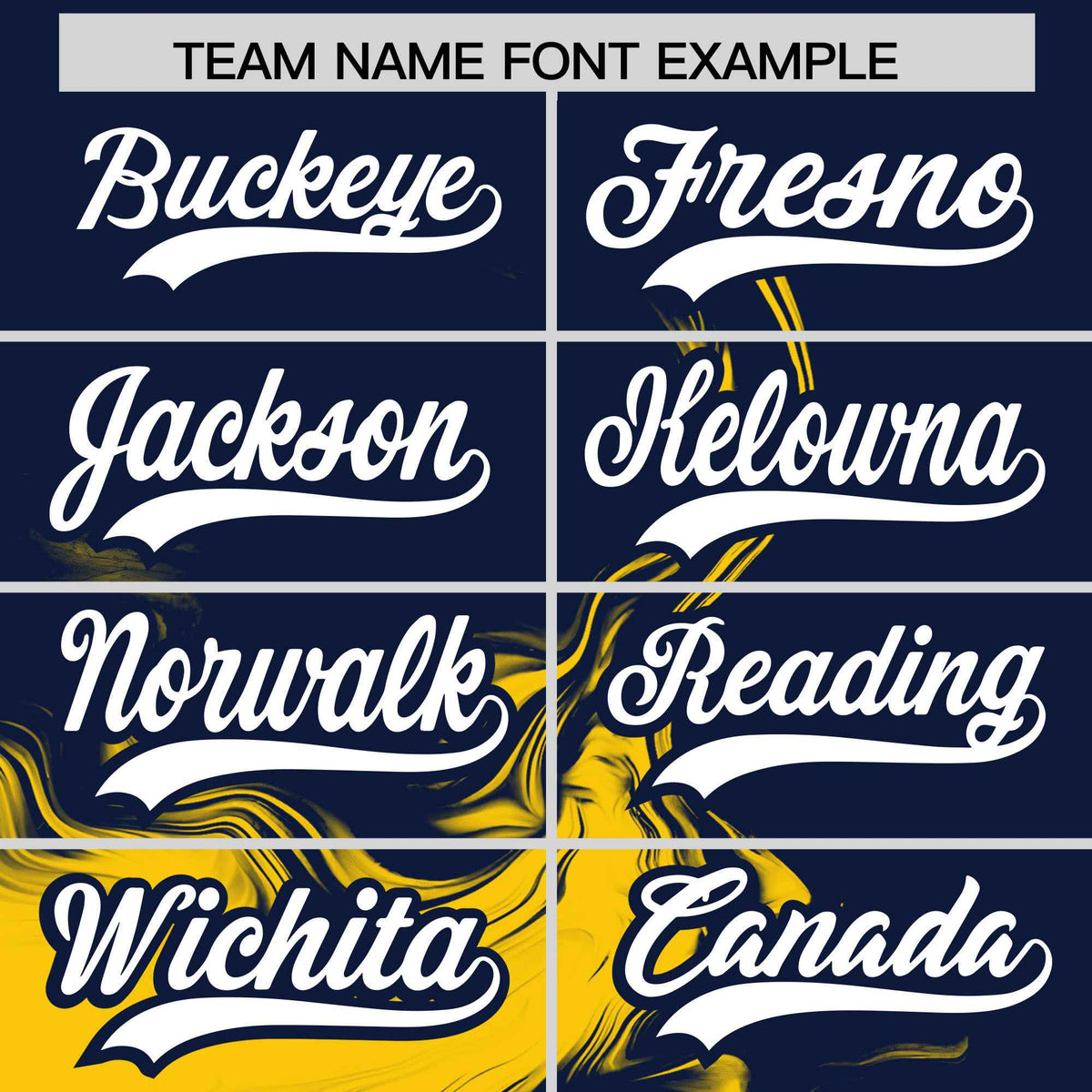 Custom Navy Gold Personalized Ink Pattern Authentic Baseball Jersey| KXKSHOP
