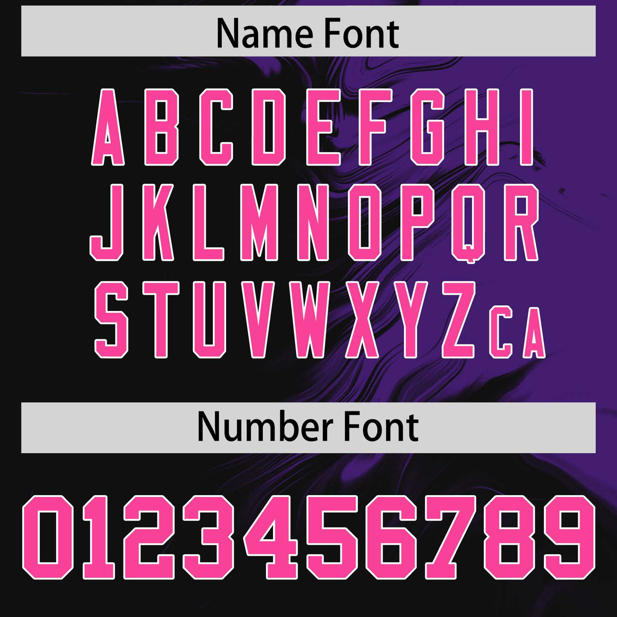 Custom Purple Black Personalized Ink Pattern Authentic Baseball Jersey| KXKSHOP