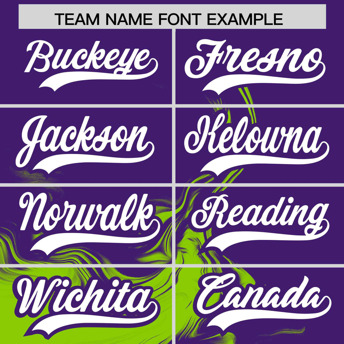 Custom Purple Neon Green Personalized Ink Pattern Authentic Baseball Jersey| KXKSHOP