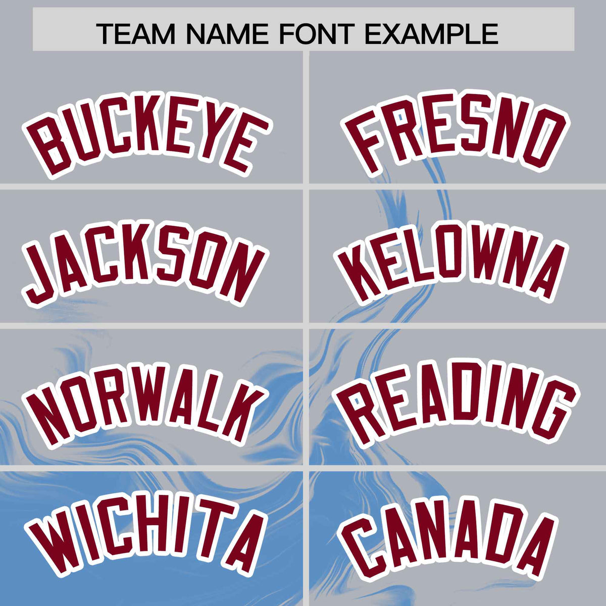 Custom Gray Powder Blue Personalized Ink Pattern Authentic Baseball Jersey| KXKSHOP