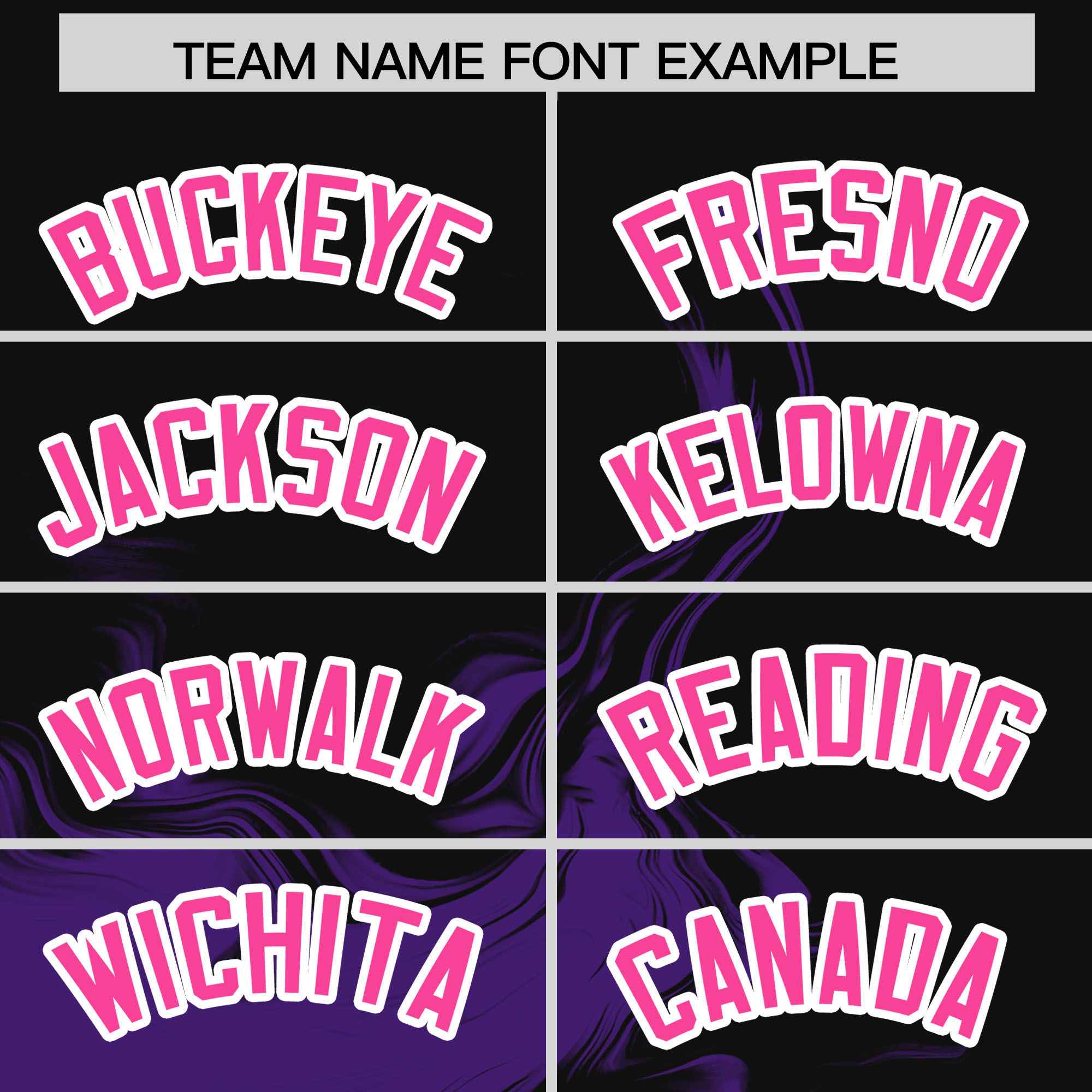 Custom Black Purple Personalized Ink Pattern Authentic Baseball Jersey| KXKSHOP