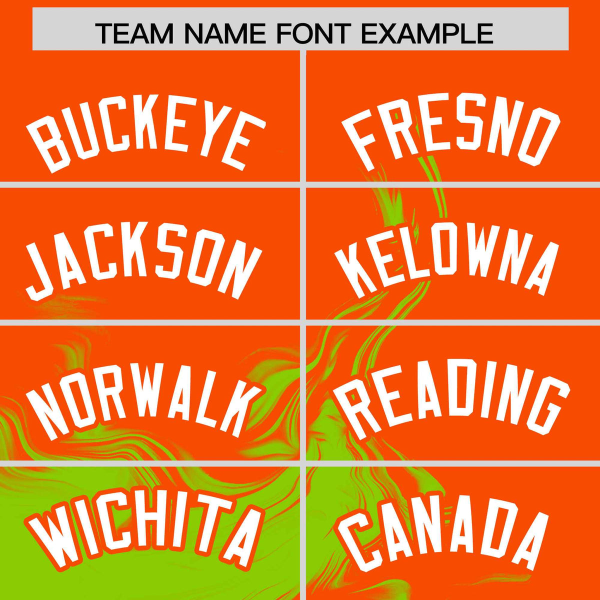 Custom Orange Neon Green Personalized Ink Pattern Authentic Baseball Jersey| KXKSHOP