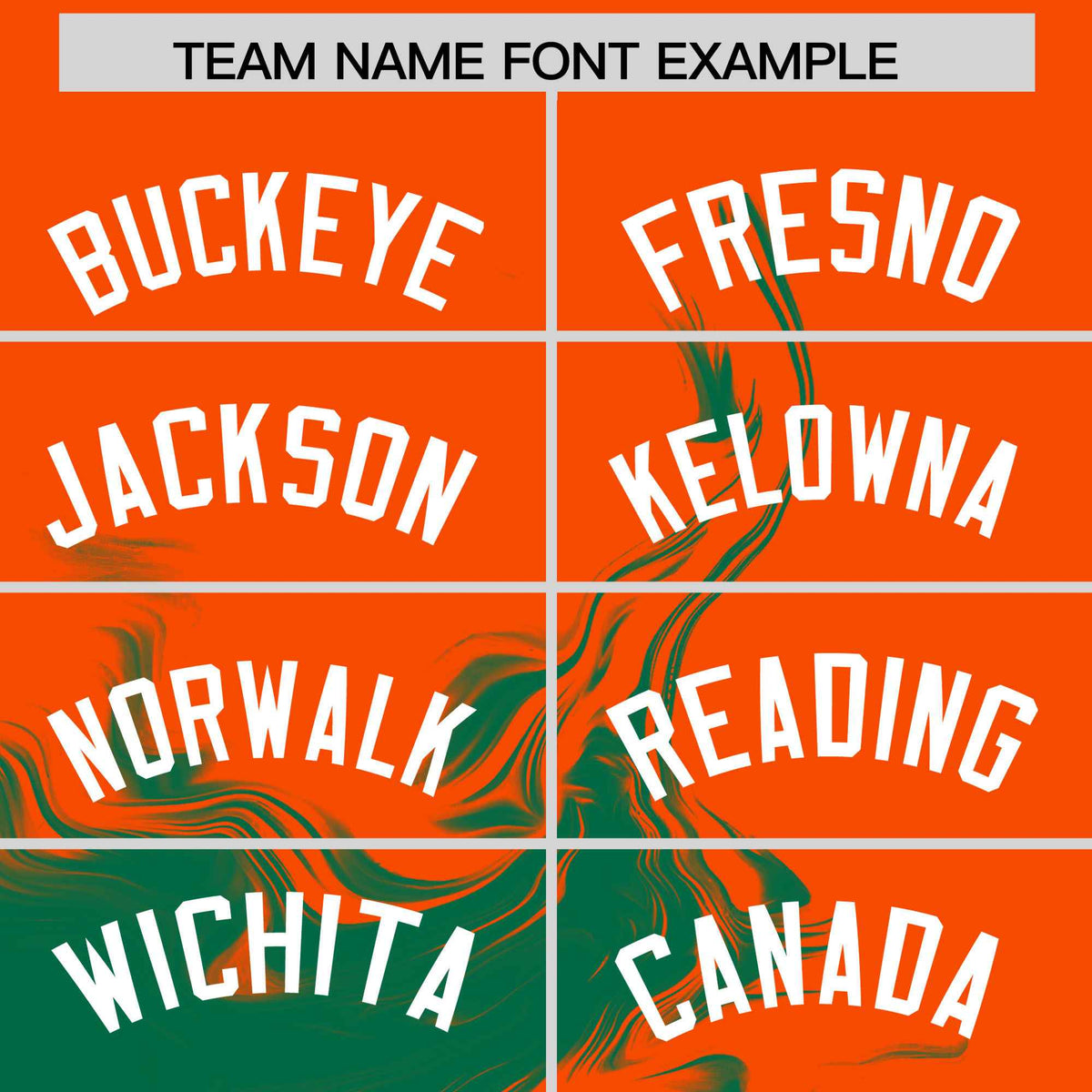 Custom Orange Kelly Green Personalized Ink Pattern Authentic Baseball Jersey| KXKSHOP