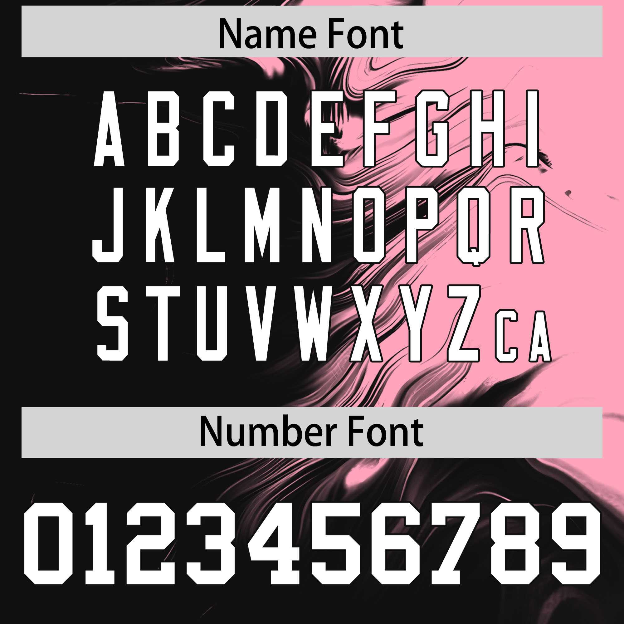 Custom Light Pink Black Personalized Ink Pattern Authentic Baseball Jersey| KXKSHOP