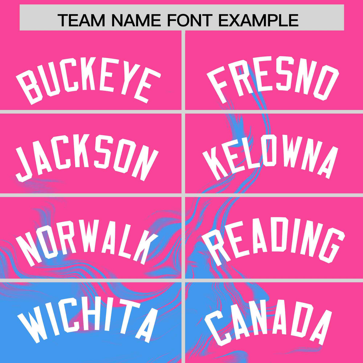 Custom Pink Powder Blue Personalized Ink Pattern Authentic Baseball Jersey| KXKSHOP