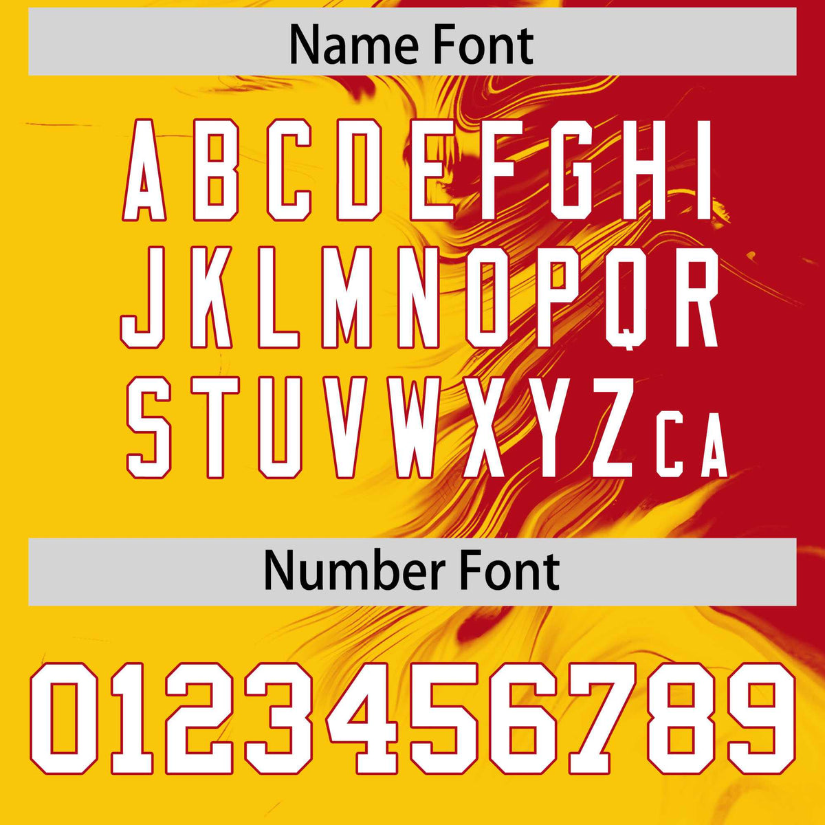 Custom Red Gold Personalized Ink Pattern Authentic Baseball Jersey| KXKSHOP