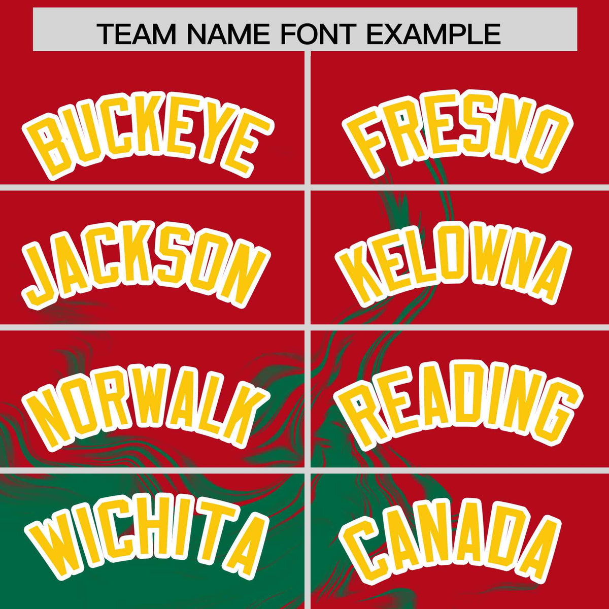 Custom Red Kelly Green Personalized Ink Pattern Authentic Baseball Jersey| KXKSHOP