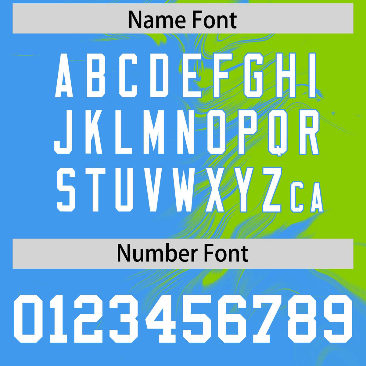 Custom Neon Green Powder Blue Personalized Ink Pattern Authentic Baseball Jersey| KXKSHOP