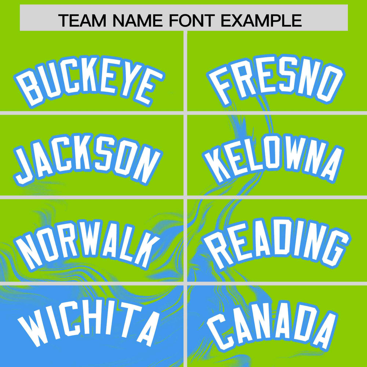 Custom Neon Green Powder Blue Personalized Ink Pattern Authentic Baseball Jersey| KXKSHOP