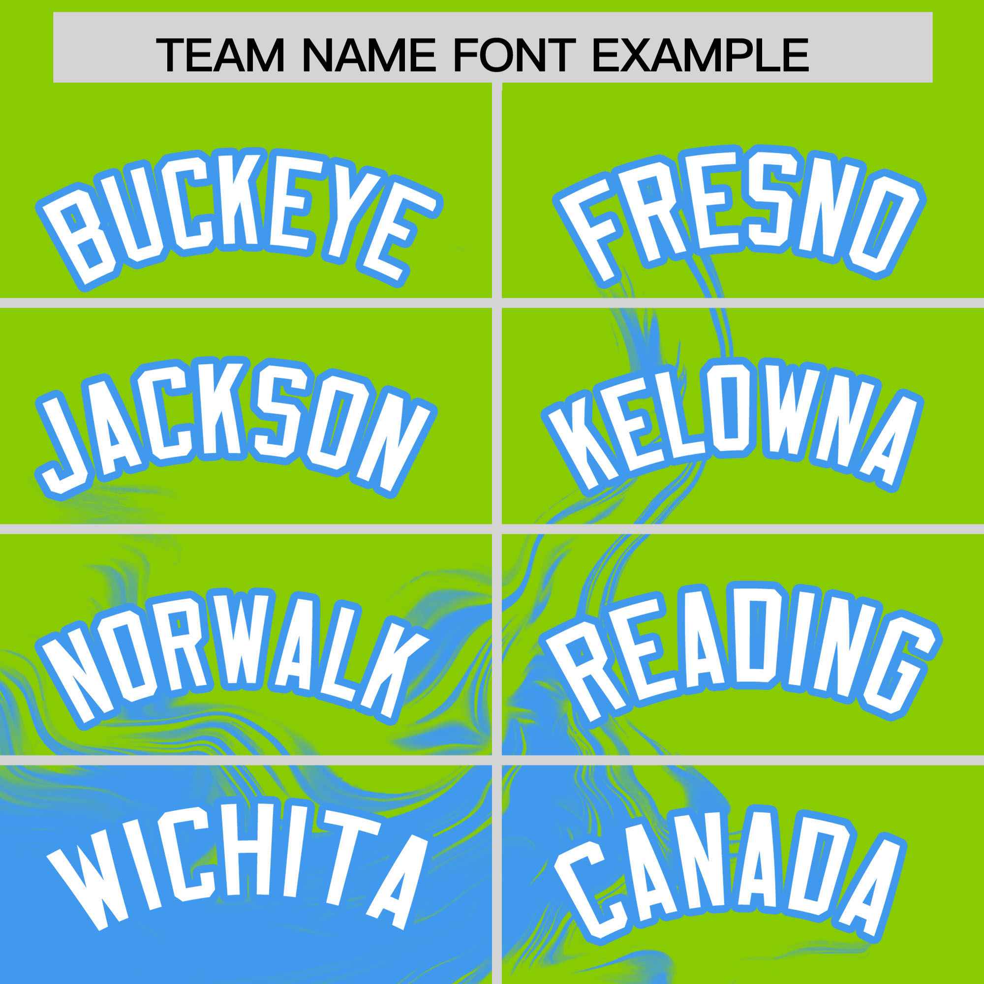 Custom Neon Green Powder Blue Personalized Ink Pattern Authentic Baseball Jersey| KXKSHOP