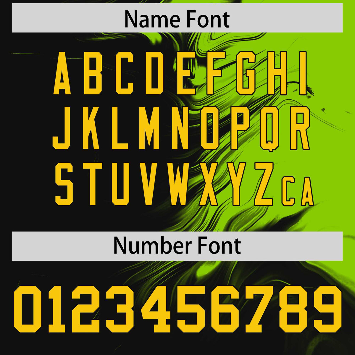 Custom Neon Green Black Personalized Ink Pattern Authentic Baseball Jersey| KXKSHOP