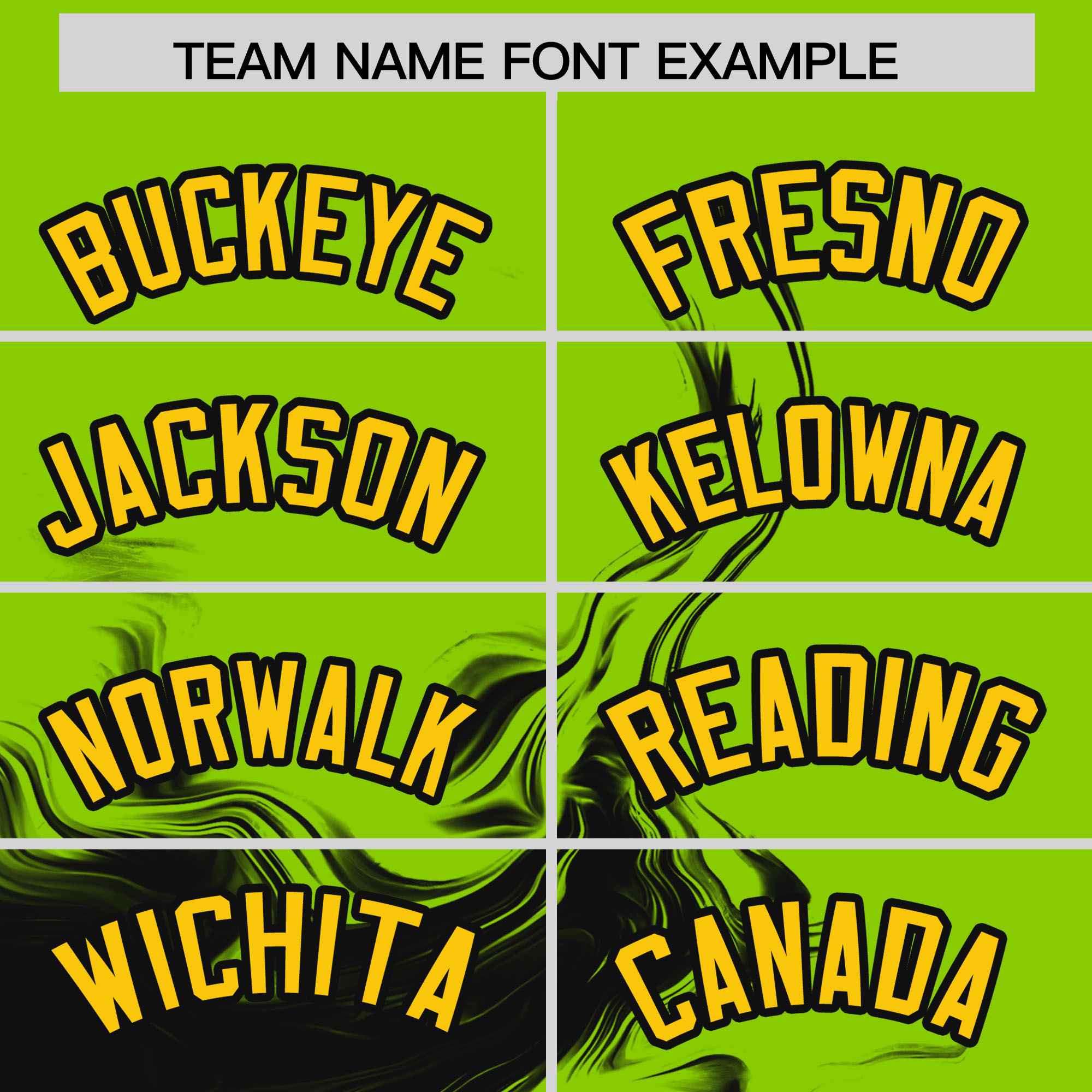 Custom Neon Green Black Personalized Ink Pattern Authentic Baseball Jersey| KXKSHOP