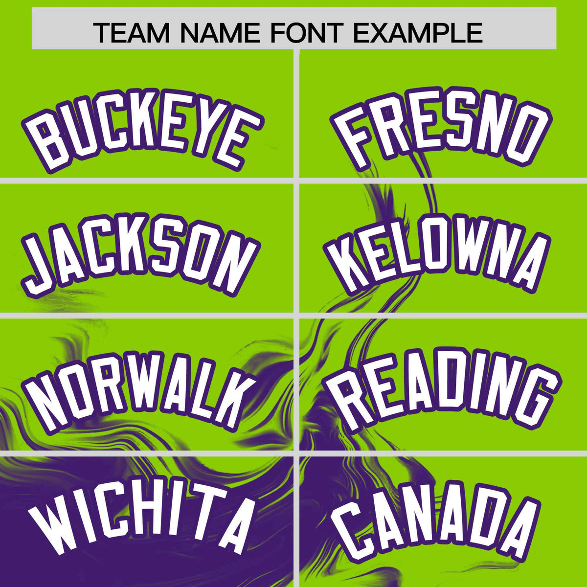 Custom Neon Green Purple Personalized Ink Pattern Authentic Baseball Jersey| KXKSHOP