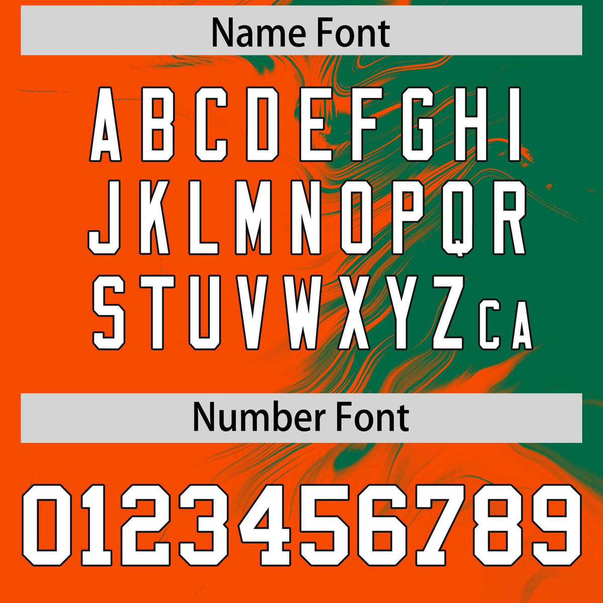 Custom Kelly Green Orange Personalized Ink Pattern Authentic Baseball Jersey| KXKSHOP