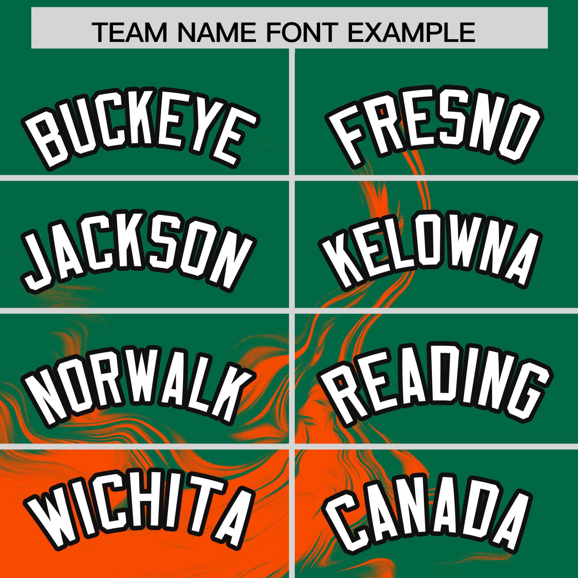 Custom Kelly Green Orange Personalized Ink Pattern Authentic Baseball Jersey| KXKSHOP