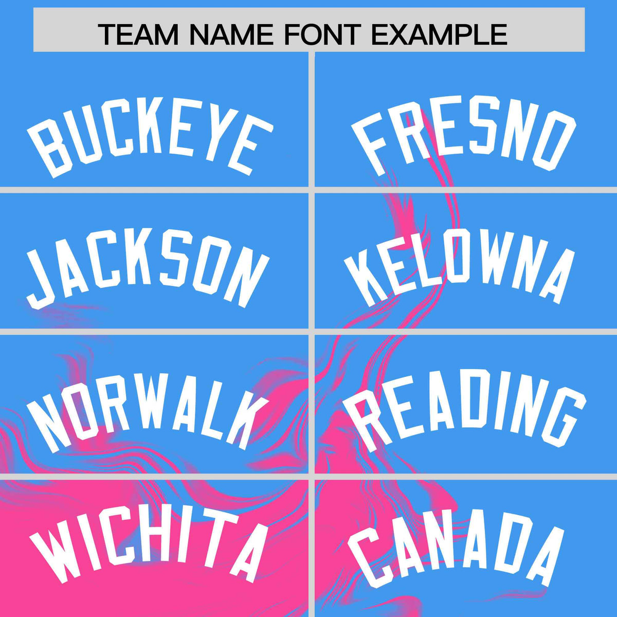 Custom Powder Blue Pink Personalized Ink Pattern Authentic Baseball Jersey| KXKSHOP