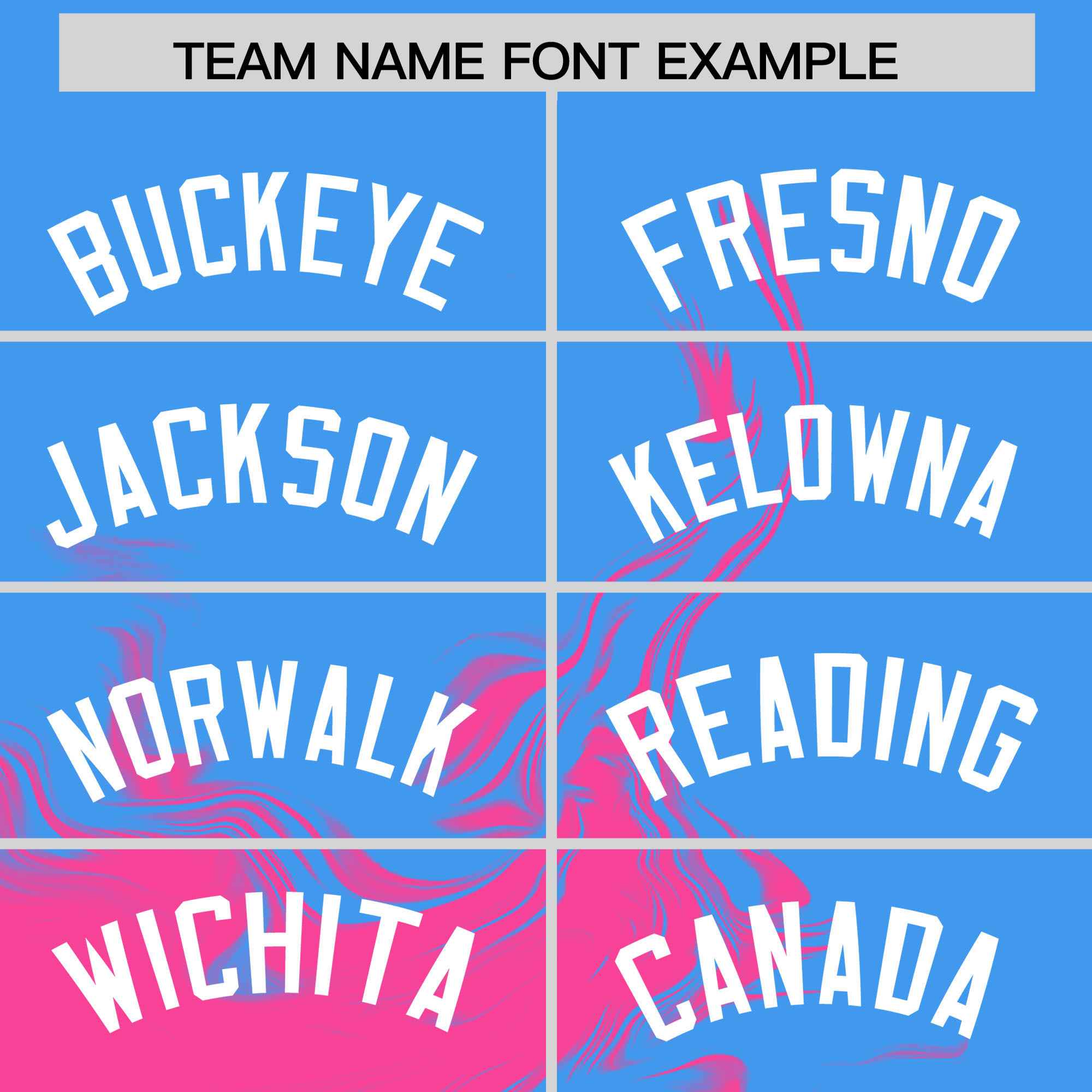 Custom Powder Blue Pink Personalized Ink Pattern Authentic Baseball Jersey| KXKSHOP