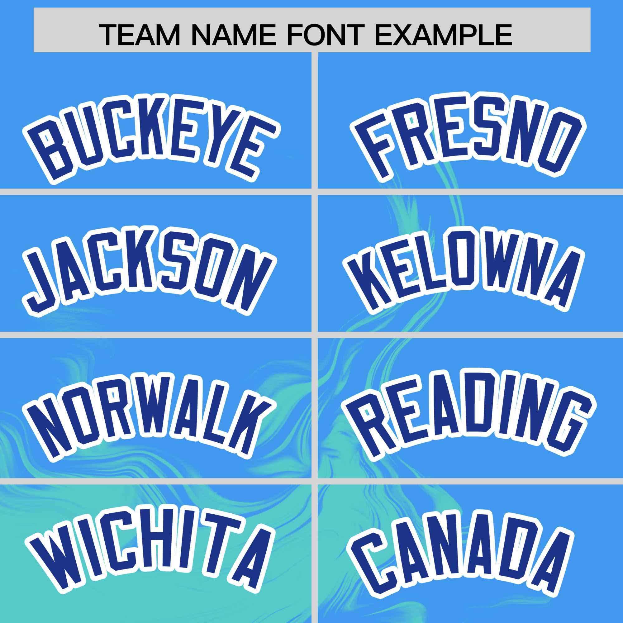 Custom Powder Blue Bright Green Personalized Ink Pattern Authentic Baseball Jersey| KXKSHOP