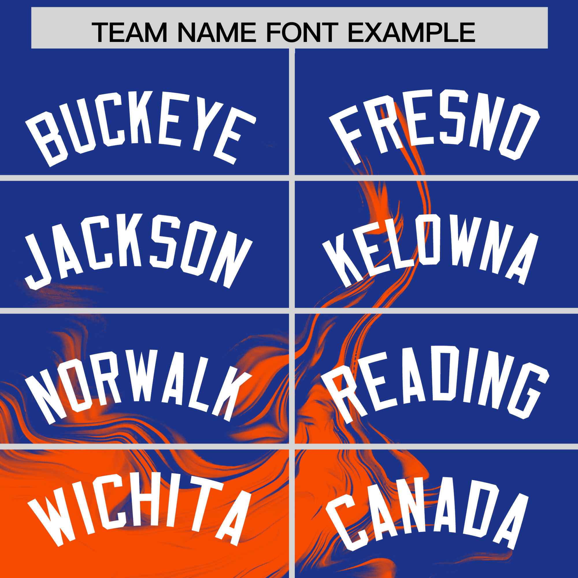 Custom Royal Orange Personalized Ink Pattern Authentic Baseball Jersey| KXKSHOP