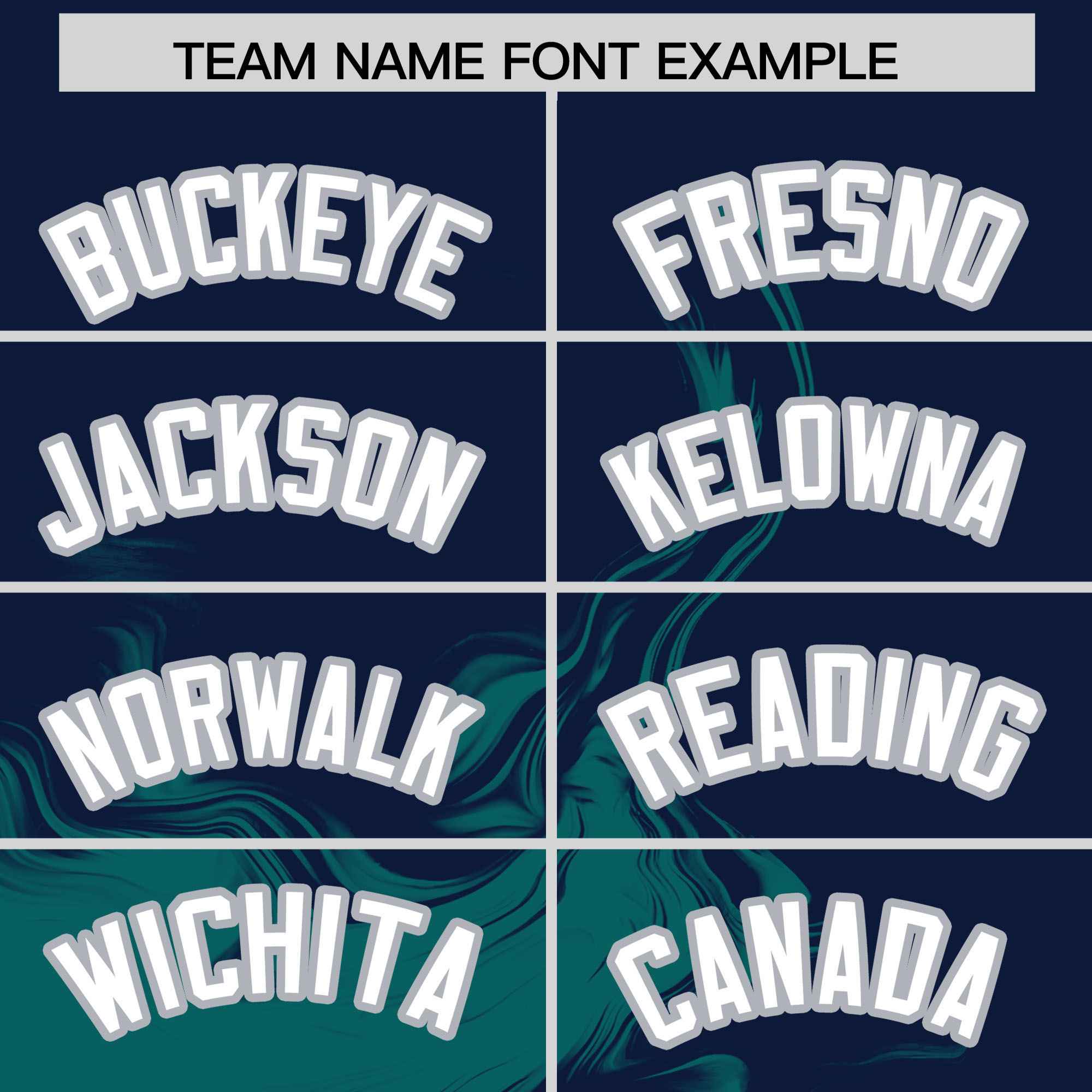 Custom Navy Aqua Personalized Ink Pattern Authentic Baseball Jersey| KXKSHOP