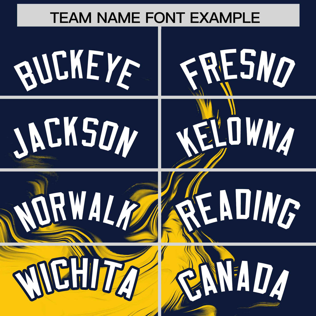 Custom Navy Gold Personalized Ink Pattern Authentic Baseball Jersey| KXKSHOP