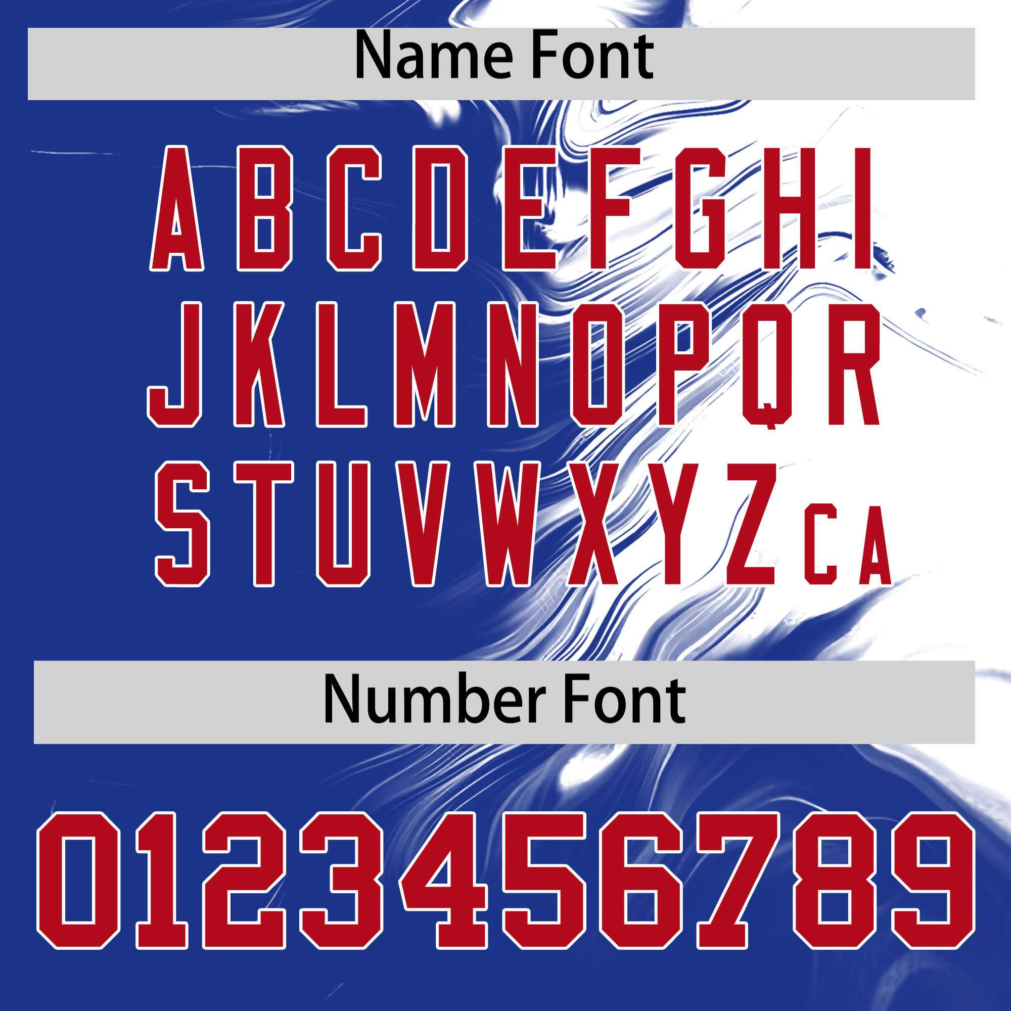 Custom White Royal Personalized Ink Pattern Authentic Baseball Jersey| KXKSHOP