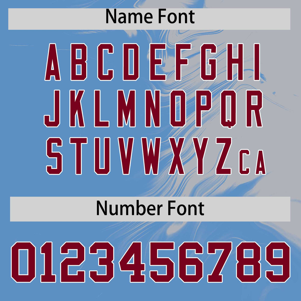 Custom Gray Powder Blue Personalized Ink Pattern Authentic Baseball Jersey| KXKSHOP