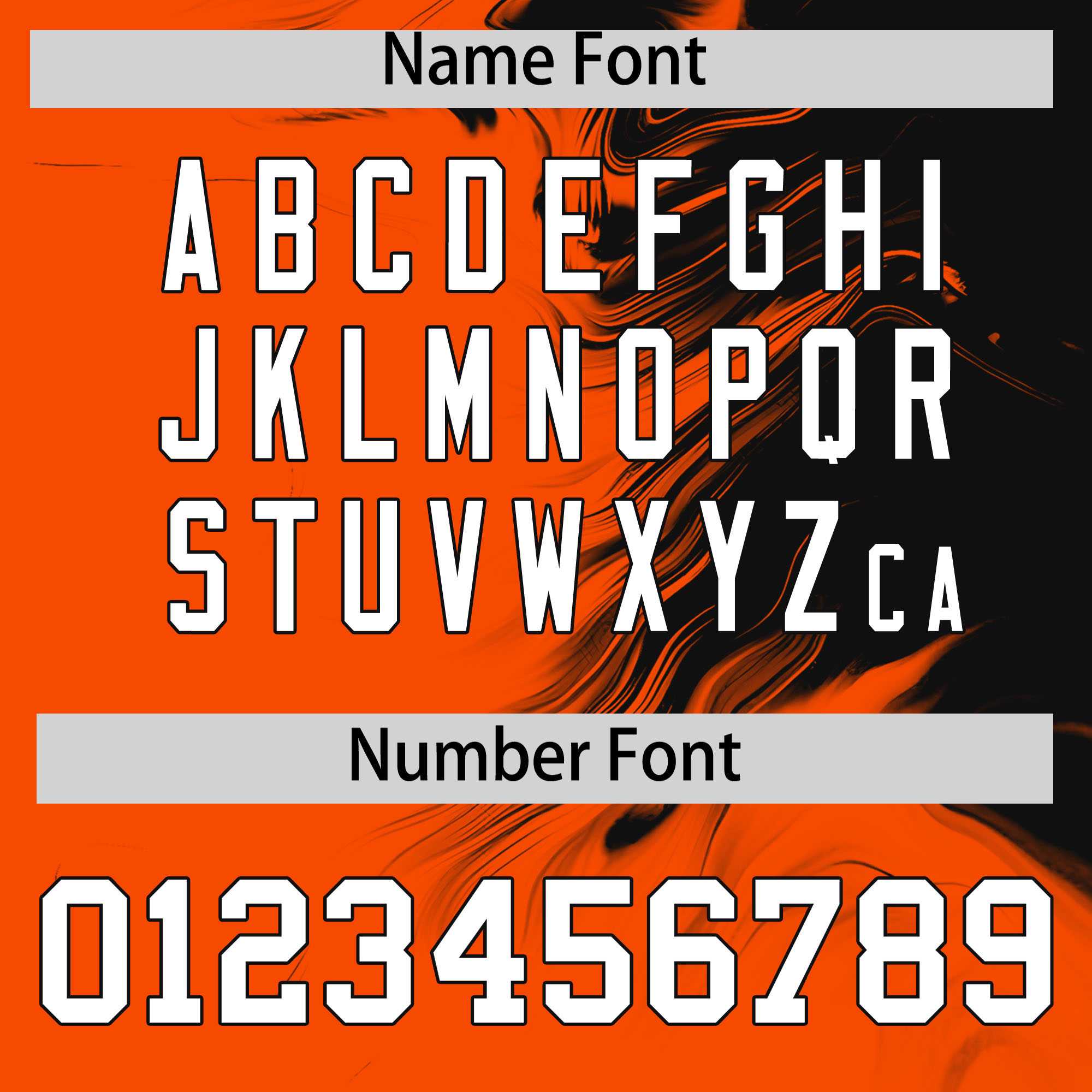 Custom Black Orange Personalized Ink Pattern Authentic Baseball Jersey| KXKSHOP