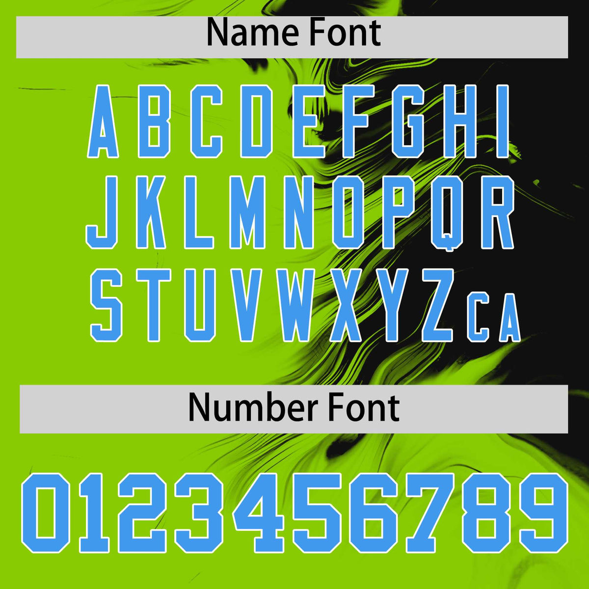 Custom Black Neon Green Personalized Ink Pattern Authentic Baseball Jersey| KXKSHOP