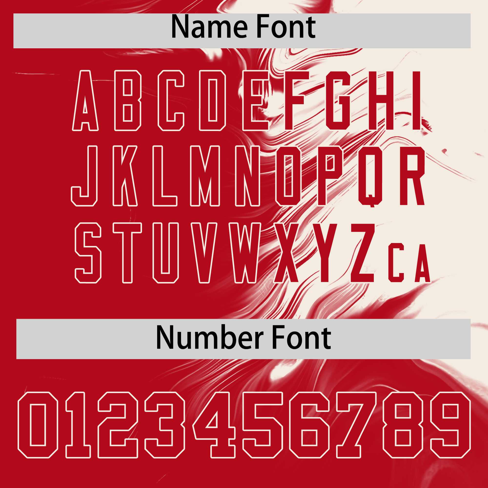 Custom Cream Red Personalized Ink Pattern Authentic Baseball Jersey| KXKSHOP