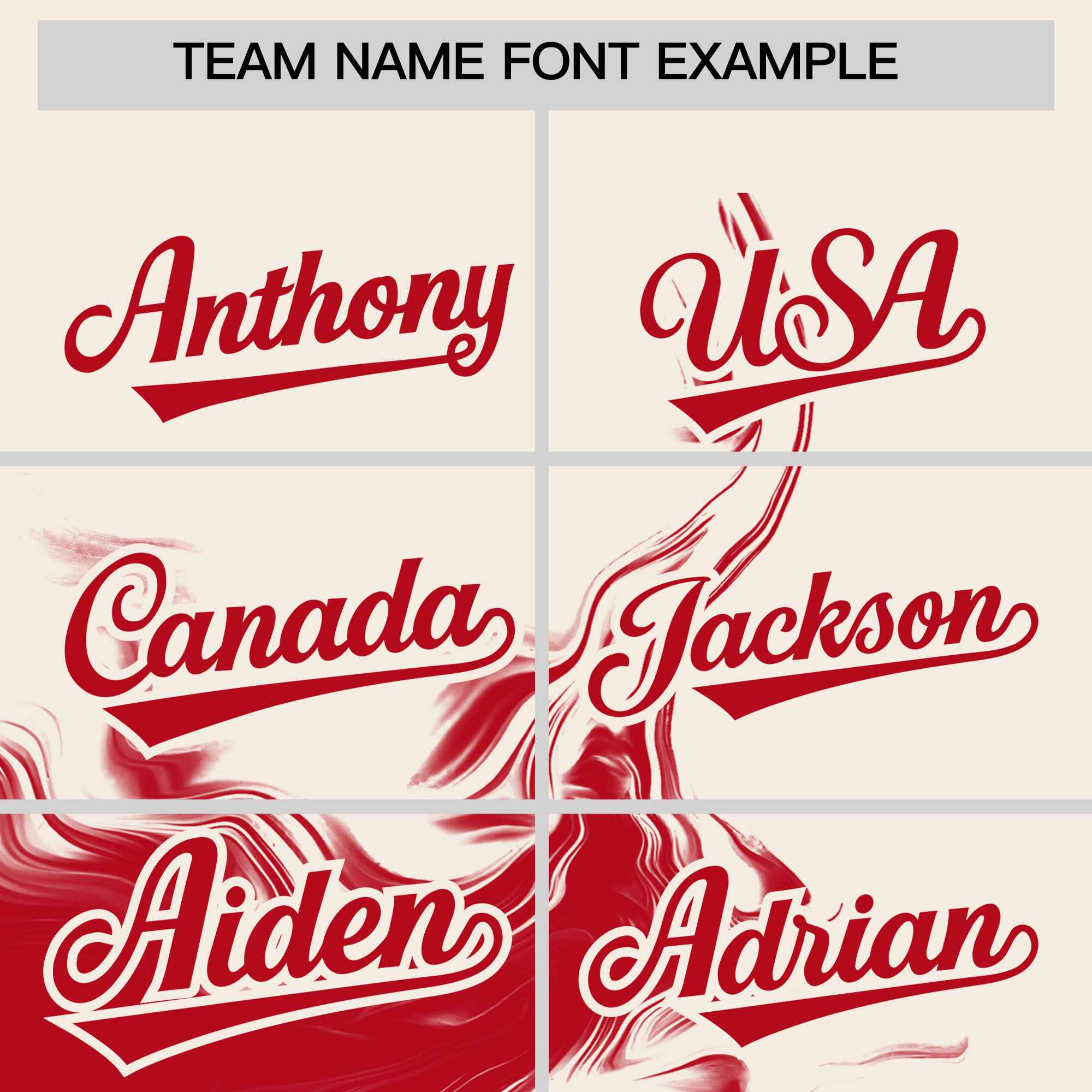 Custom Cream Red Personalized Ink Pattern Authentic Baseball Jersey| KXKSHOP