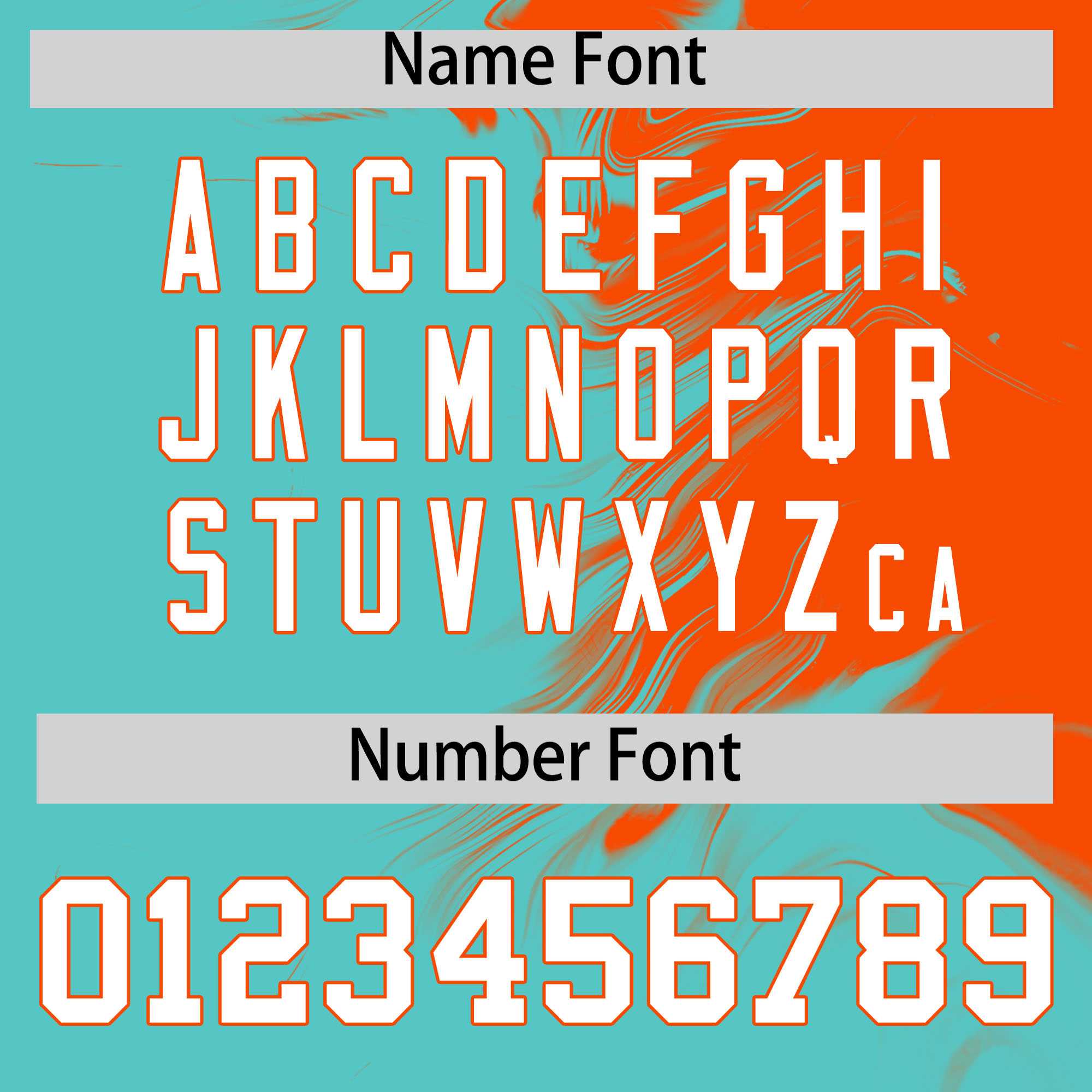 Custom Orange Bright Green Personalized Ink Pattern Authentic Baseball Jersey| KXKSHOP