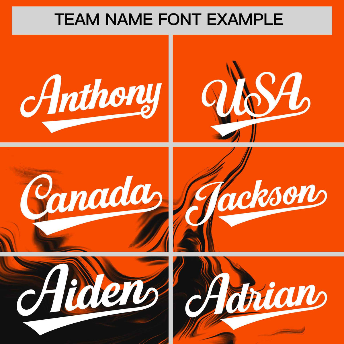 Custom Orange Black Personalized Ink Pattern Authentic Baseball Jersey| KXKSHOP