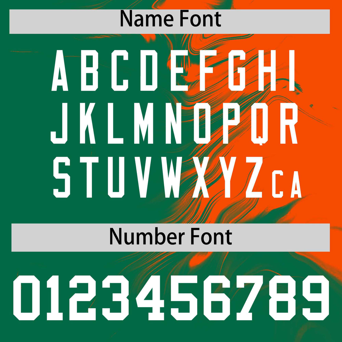 Custom Orange Kelly Green Personalized Ink Pattern Authentic Baseball Jersey| KXKSHOP