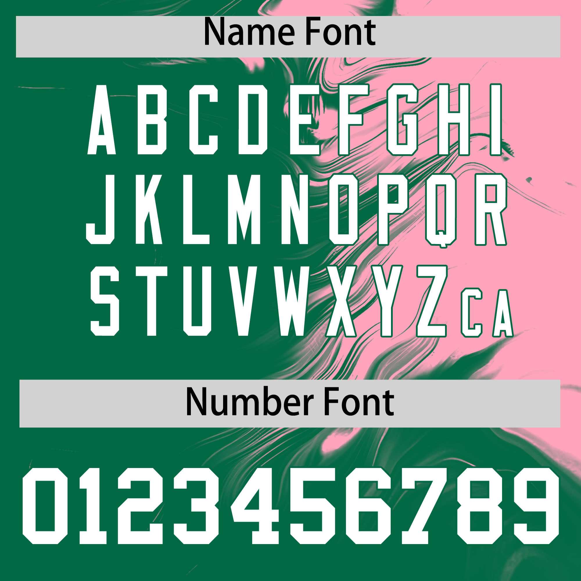 Custom Light Pink Kelly Green Personalized Ink Pattern Authentic Baseball Jersey| KXKSHOP