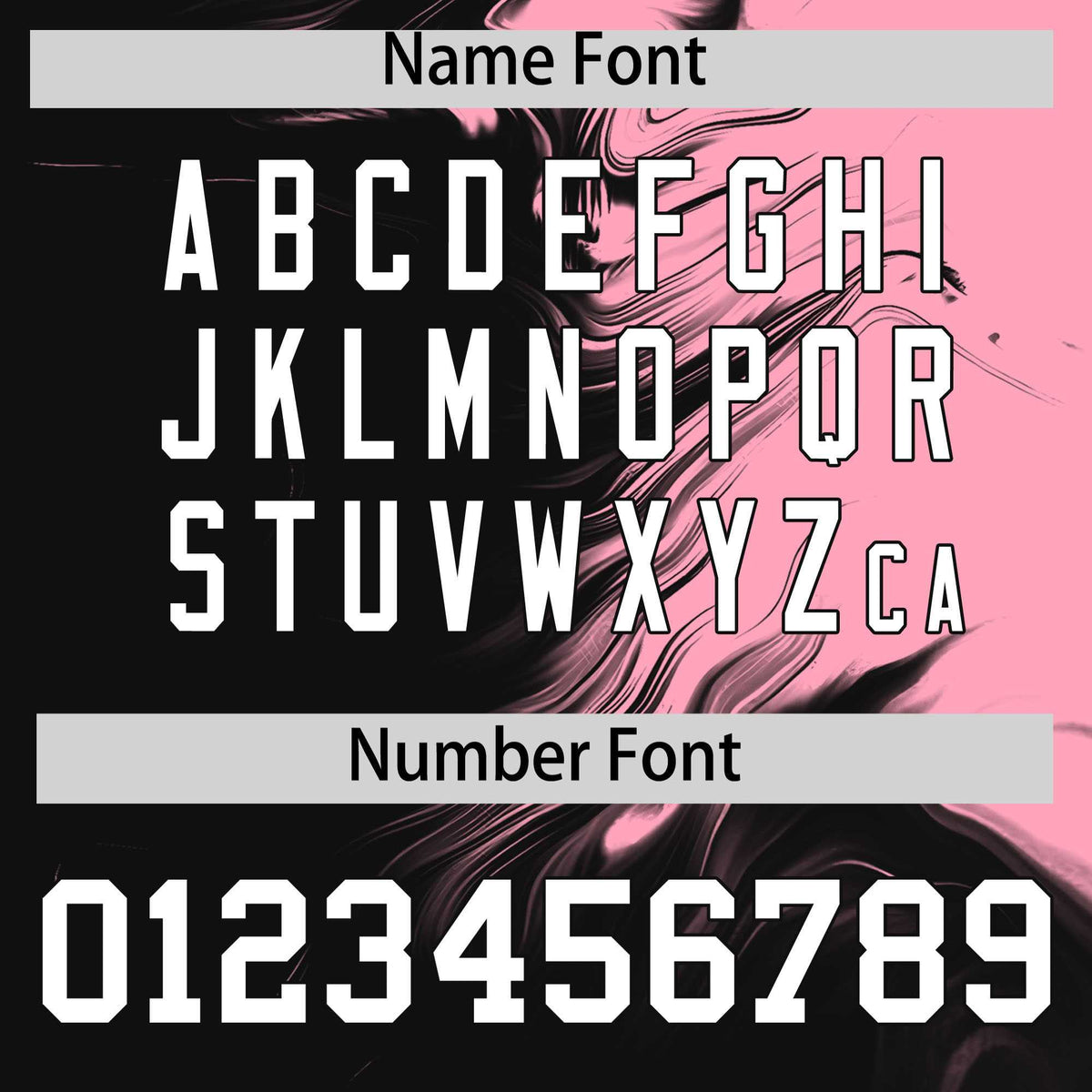 Custom Light Pink Black Personalized Ink Pattern Authentic Baseball Jersey| KXKSHOP