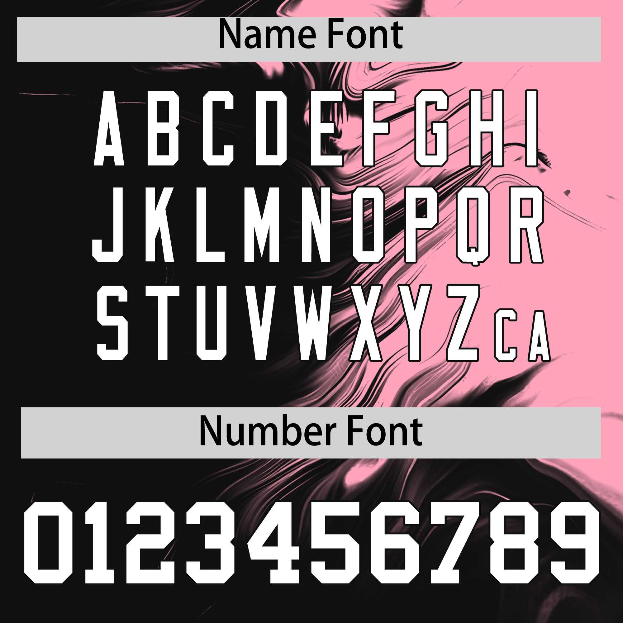 Custom Light Pink Black Personalized Ink Pattern Authentic Baseball Jersey| KXKSHOP