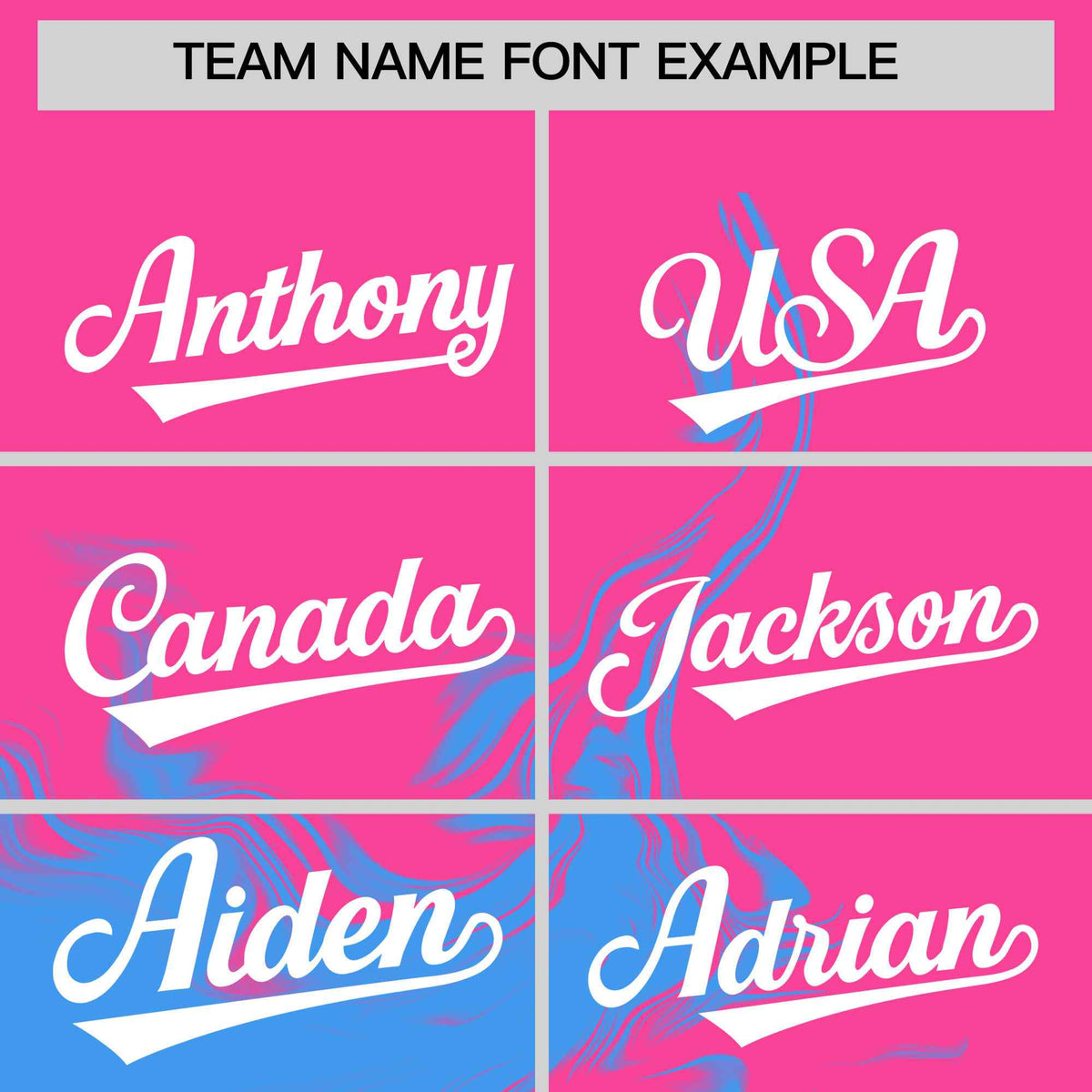 Custom Pink Powder Blue Personalized Ink Pattern Authentic Baseball Jersey| KXKSHOP