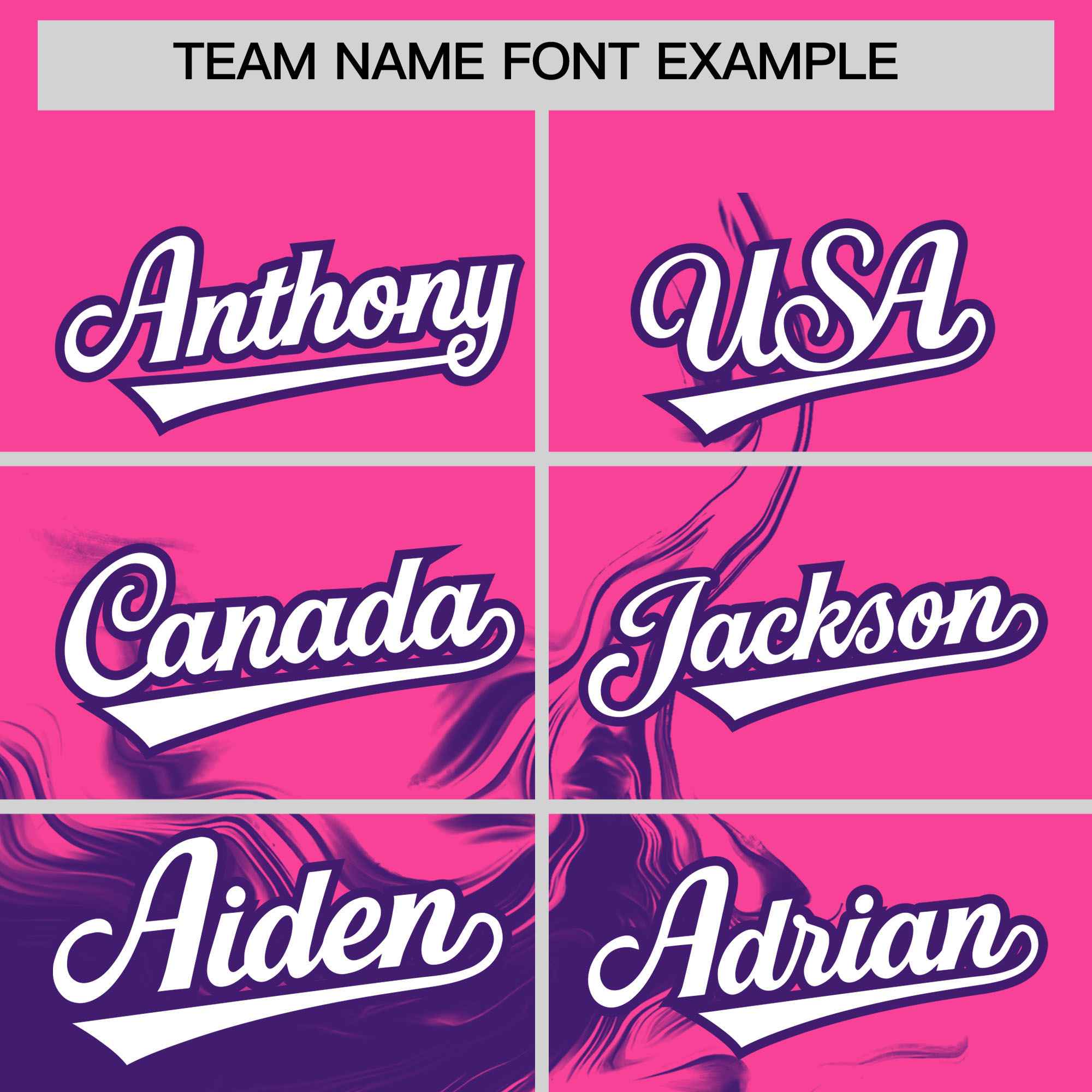 Custom Pink Purple Personalized Ink Pattern Authentic Baseball Jersey| KXKSHOP